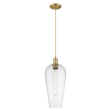 Chelsea 1 Light Cord hung Mini Pendant 19.83 and 8 Inch Wide by Innovations - 716-1P-BB-G456-8SDY