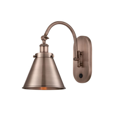Appalachian 1 Light Adjustable Swing Arm Wall Sconce 12.88X8 by Innovations - 918-1W-M13