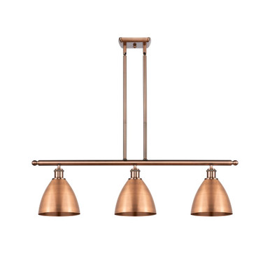Bristol 3 Light Stem Hung Island 10 Inch Tall X 36 Inch Wide by Innovations - 516-3I-MBD-75
