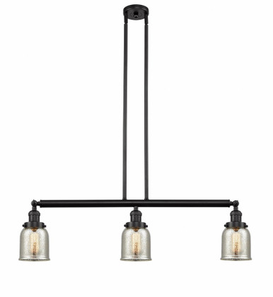 Bell 3 Light Stem Adjustable Island 10 Inch X 37.5 Inch Wide by Innovations - 213-OB-G58