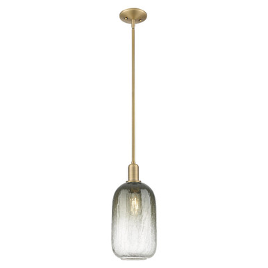 Brookhaven Cloche 1 Light Mini Pendant 15.63 and 7 Inch Wide by Innovations - 716-1S-BB-G482-7SL