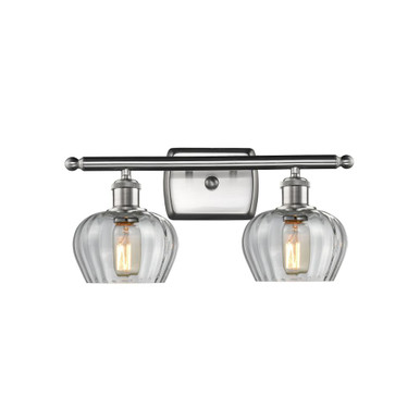 Fenton 100W 2 LED Bath Vanity 8.5 Inch Tall X 16.5 Inch Wide by Innovations - 516-2W-G9-LED