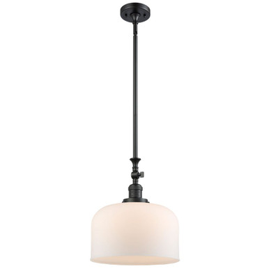 Bell 1 Light Adjustable Mini Pendant 13.63 X 11.5 Inch Wide by Innovations - 206-G7-L
