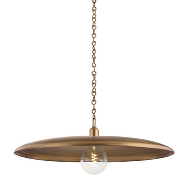 Mamie 1 Light Pendant 10 Inch Tall and 28 Inch Wide y Mitzi - H1182701L-PBR