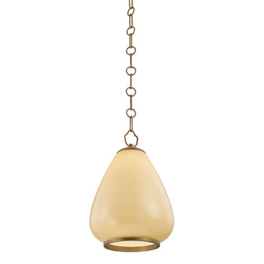Maliah 1 Light Pendant 14.25 Inch Tall and 10 Inch Wide y Mitzi - H1169701S-PBR