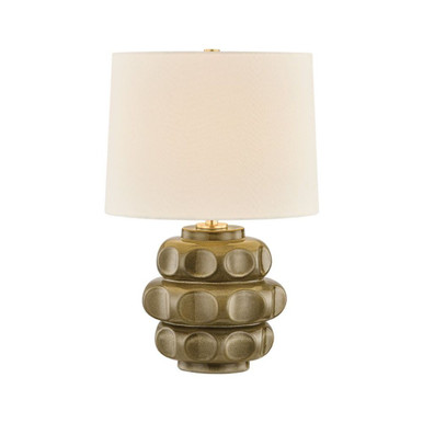 Drew 1 Light Table Lamp 20.5 Inch Tall and 13 Inch Wide y Mitzi - HL1202201-AGB/CML