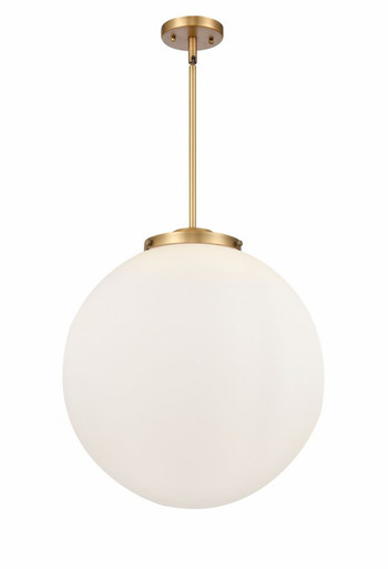 Beacon 3 Light Large Pendant 18 Inch Wide by Innovations - 221-3S-BB-G201-18