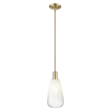 Brookhaven Almond 1 Light Mini Pendant 13.63 and 6 Inch Wide by Innovations - 716-1S-CB-G480-6OP