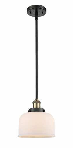 Bell 1 Light Mini Pendant 10 Inch Tall and 8 Inch Wide by Innovations - 916-1S-BAB-G71