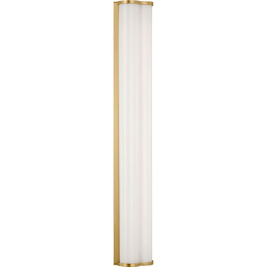 Freya 8W 1 LED Light Vanity Light by Visual Comfort Studio - KSW1151BBS-L1