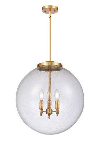 Beacon 3 Light Large Pendant 18 Inch Wide by Innovations - 221-3S-SG-G204-18