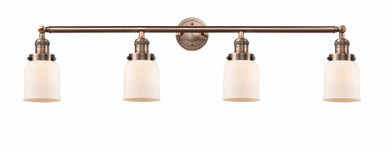Bell 4 Light Adjustable Bath Vanity 9.75 Inch X 42 Inch Wide by Innovations - 215-AC-G51