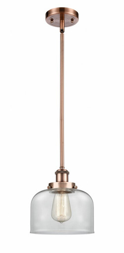 Bell 1 Light Mini Pendant 10 Inch Tall and 8 Inch Wide by Innovations - 916-1S-AC-G72