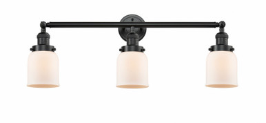 Bell 3 Light Bath Vanity 11 Inch Tall and 30 Inch Wide by Innovations - 205-OB-G51
