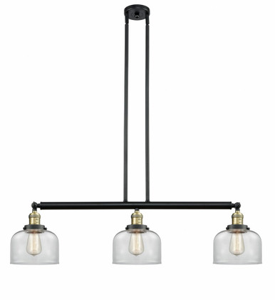 Bell 3 Light Stem Adjustable Island 13 Inch X 40.5 Inch Wide by Innovations - 213-BAB-G72