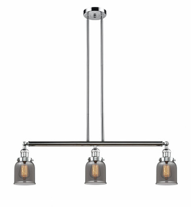 Bell 3 Light Stem Adjustable Island 10 Inch X 37.5 Inch Wide by Innovations - 213-PC-G53