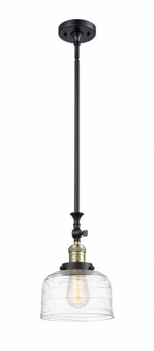 Bell 1 Light Adjustable Mini Pendant 11.63 X 7.75 Inch Wide by Innovations - 206-BAB-G713