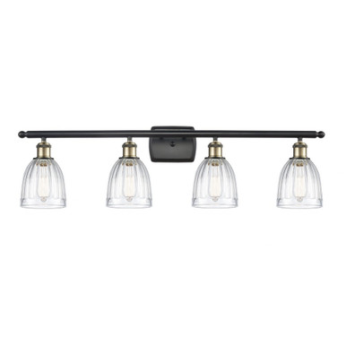 Brookfield 4 Light Bath Vanity 10.38 and 35.75 Inch Wide by Innovations - 516-4W-BAB-G442