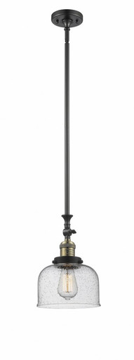 Bell 1 Light Adjustable Mini Pendant 11.63 X 7.75 Inch Wide by Innovations - 206-BAB-G74