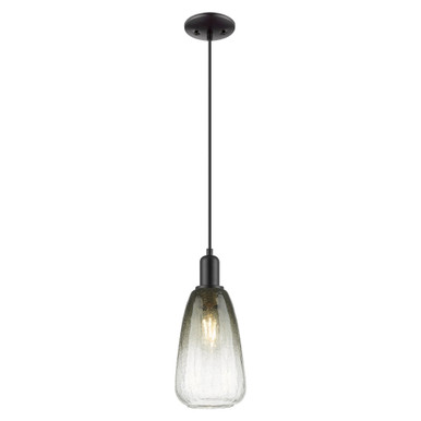 Brookhaven Almond 1 Light Cord Hung Mini Pendant 13.83X6 by Innovations - 716-1P-BK-G480-6SL