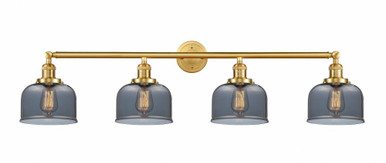 Bell 4 Light Adjustable Bath Vanity 9.75 Inch X 44 Inch Wide by Innovations - 215-SG-G73