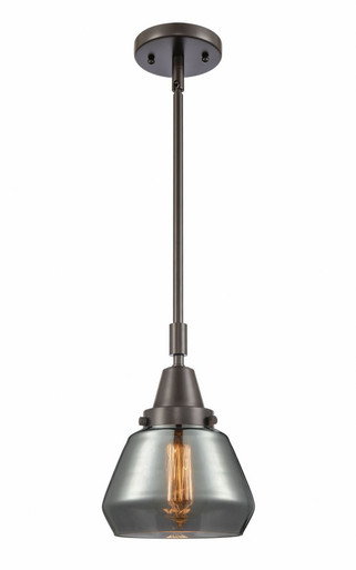 Fulton 1 Light Stem Mini Pendant 10.13 Inch and 7 Inch Wide by Innovations - 447-1S-OB-G173