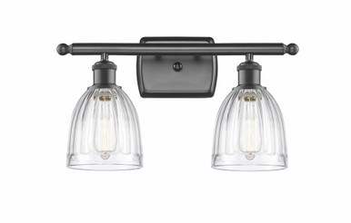 Brookfield 2 Light Bath Vanity 10.38 and 15.75 Inch Wide by Innovations - 516-2W-OB-G442