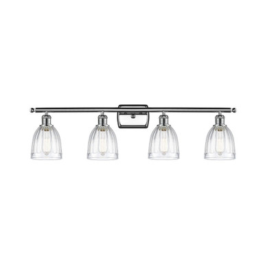 Brookfield 4 Light Bath Vanity 10.38 and 35.75 Inch Wide by Innovations - 516-4W-PC-G442