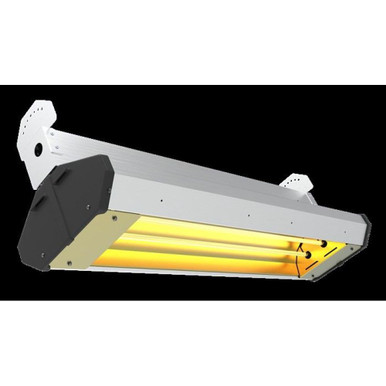 ELD Series 4000W 208V Dual HO Wave Electric Infra Heater by Detroit Radiant - ELDT-33-208-4.0
