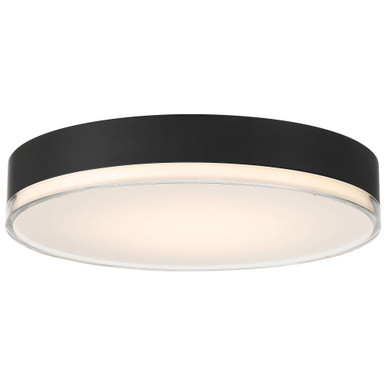 Mona 30W 1 LED Flush Mount 2.75 Inch Tall and 15.75 Inch Wide by Access - 49940LEDDCS-MBL/ACR