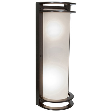 Nevis 20W 2 LED Outdoor Wall Sconce 16.75 Inch Tall X 6 Inch Wide by Access - 20031LEDDMGLP