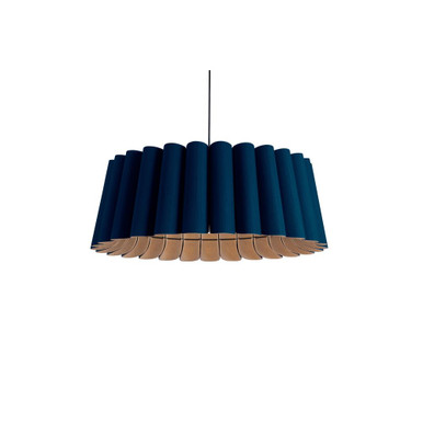 Renata Acoustic 1 Light Pendant 11.75 Inch Tall and 31.5 Inch Wide by Bruck - WEPREN/80/ACT