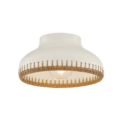 Southfields 1 Light Flush Mount 5.5 and 10.75 Inch Wide by Hudson Valley - 5309-AGB/CCP