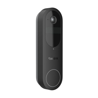 Smart 2K 4MP Battery Operated Wi Fi Video Doorbell with Chime by Reolink - 14408197