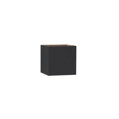QB 9.6W 1 LED Outdoor Up/Down Wall Sconce 5.1 Inch X 5.1 Inch Wide by Bruck - EXT/QB
