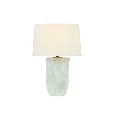 Zorin 1 Light Table Lamp 23 Inch Tall and 16 Inch Wide by Troy - PTL2923-PBR/CLS
