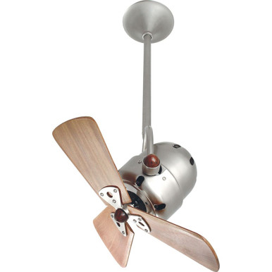 Bianca Direcional 3 Blade Damp Ceiling Fan 16 X 16 Inch Wide by Matthews Fans - BD-WD-DAMP