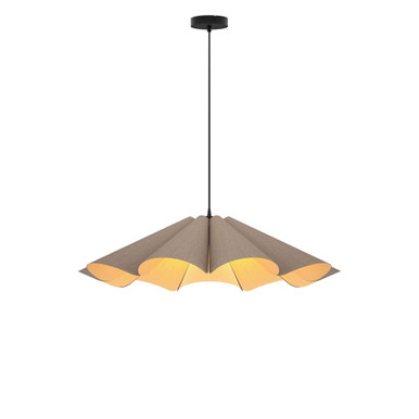 Delfina 60 1 Light Pendant 6 Inch Tall and 23.6 Inch Wide by Bruck - WEPDEL/60