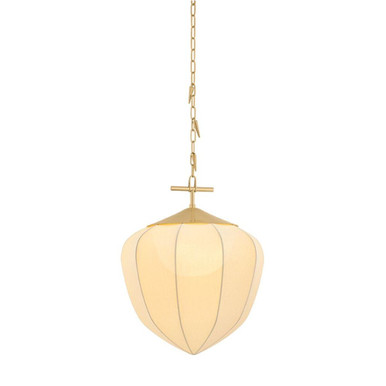 Hoshi 1 Light Pendant 24.75 Inch Tall and 20.75 Inch Wide by Corbett - 580-21-VB