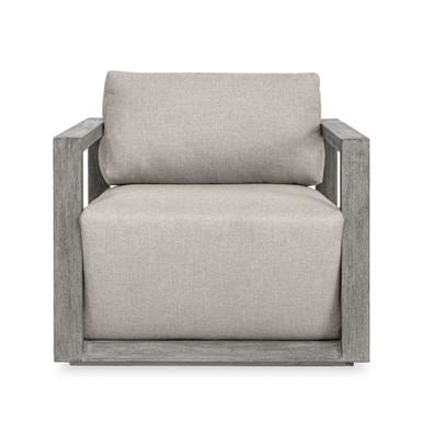 Remsen Outdoor Lounge Chair 32 Inch Tall and 33.5 Inch Wide by Uttermost - 53149