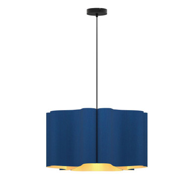 Paulina 60 1 Light Pendant 13 Inch Tall and 23.6 Inch Wide by Bruck - WEPPAU/60