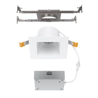 Pop in 12W 1 LED Square NC Frame in Recessed Light/Driver by WAC Limited - R4DSDN2-F9CS