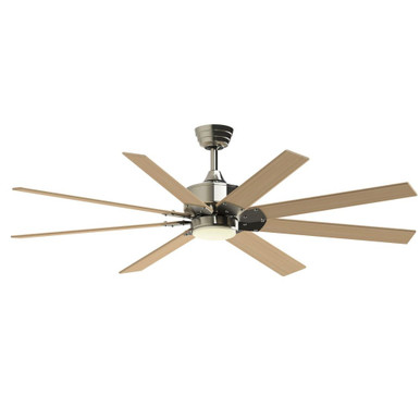 Helston Barton 8 Blade Ceiling Fan with Light Kit 64 Inch Wide by BSH - 103-BEL-1278520