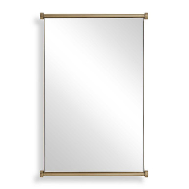 Scroll Rectangular Mirror 38.38 Inch Tall and 25.88 Inch Wide by Uttermost - 08312
