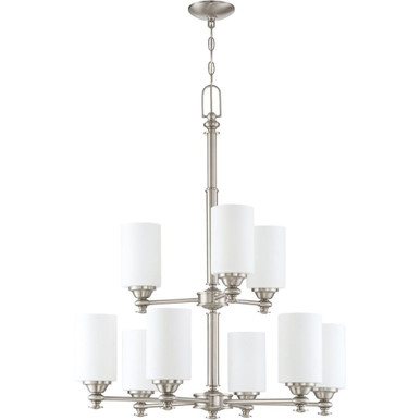 Dardyn 9 Light Chandelier 35 Inch Tall and 29.25 Inch Wide by Craftmade - 49829