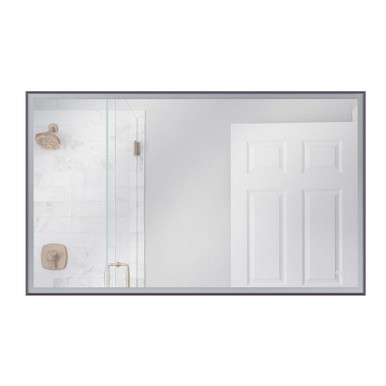 Framed 79W 1 LED Front Lit Mirror 36 Inch and 60 Inch Wide by Craftmade - MIR6001RT