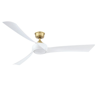 Harrison Ride 3 Blade Ceiling Fan with Light Kit 64 Inch Wide by BSH - 103-BEL-1278524
