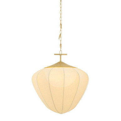 Hoshi 1 Light Pendant 29.75 Inch Tall and 28.25 Inch Wide by Corbett - 580-28-VB