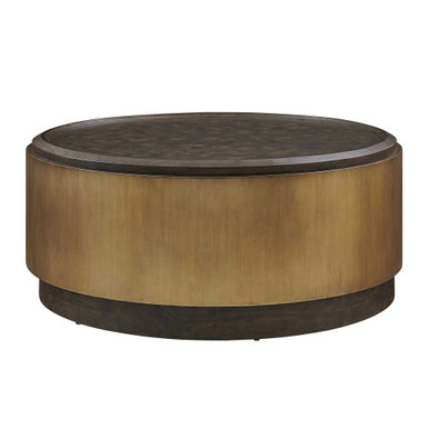 Parrish Round Coffee Table 16 Inch Tall and 38 Inch Wide by Uttermost - 51130