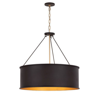 Cannery 5 Light Drum Pendant 26 Inch Tall and 28 Inch Wide by Varaluz - 323P05